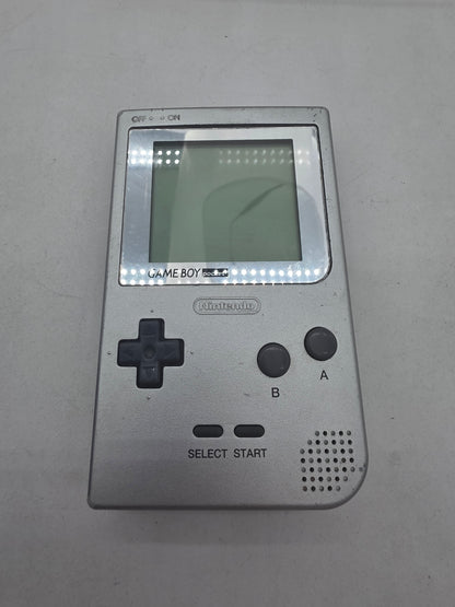 Silver Gameboy Pocket -JP Gameboy (Complete)