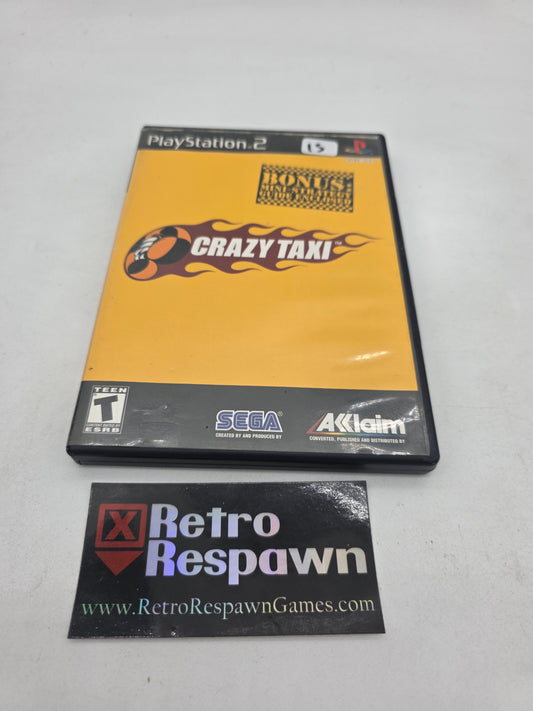 Crazy Taxi [Bonus Guide] - Playstation 2 (Complete)