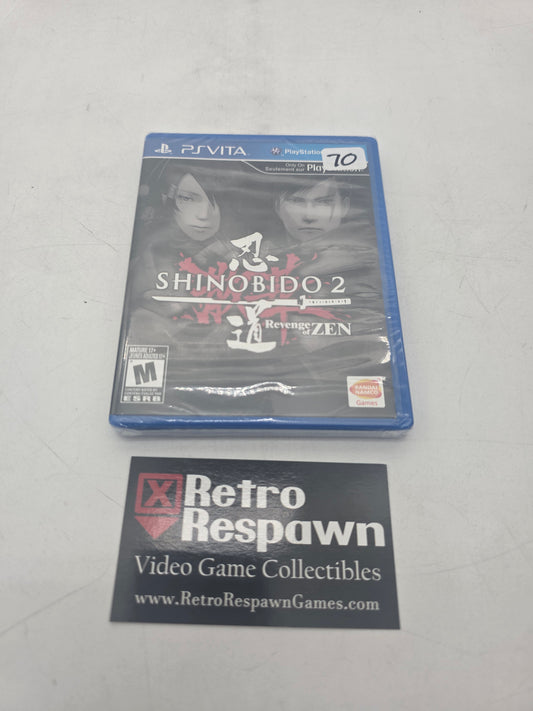 Shinobido 2 Revenge of Zen - Playstation Vita (Sealed)