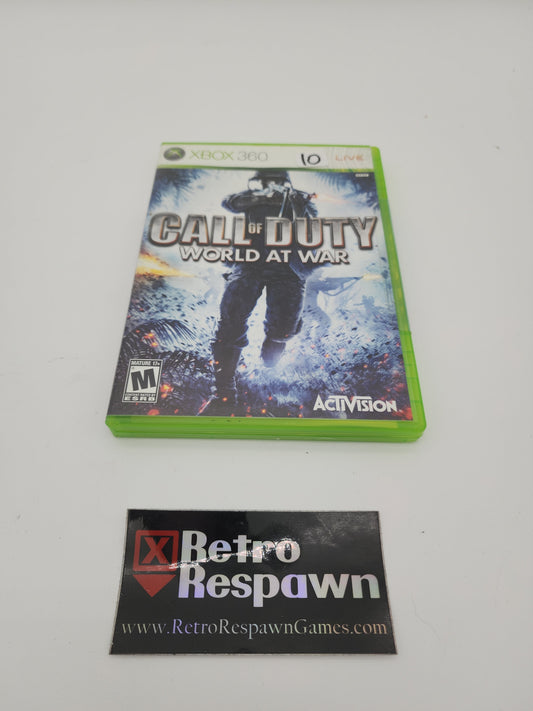 Call of Duty World at War - Xbox 360 (Complete)