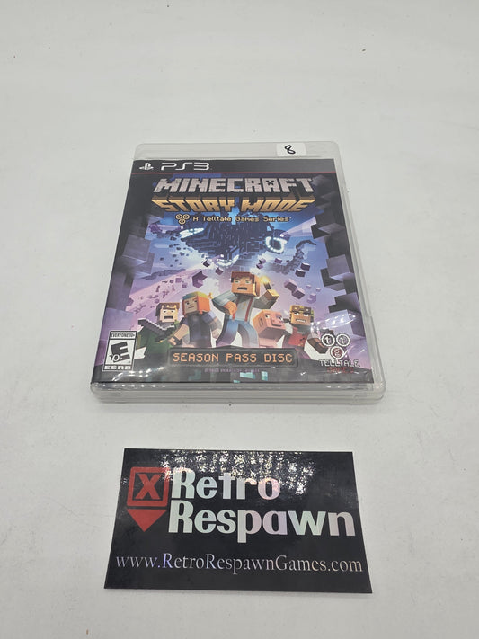 Minecraft: Story Mode Season Pass - Playstation 3 (Missing Manual)