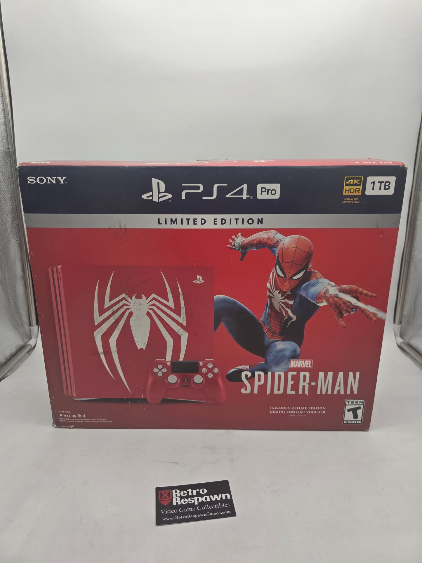 Spider-man Playstation 4 Pro 1TB Limited Edition - Playstation 4 (Complete)