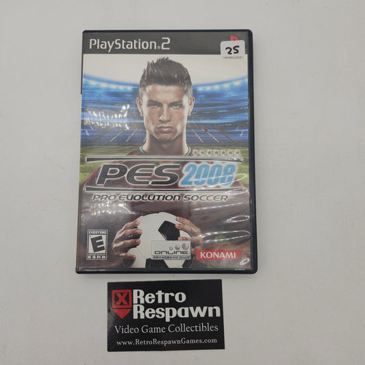 Pro Evolution Soccer 2008 - Playstation 2 (Complete)