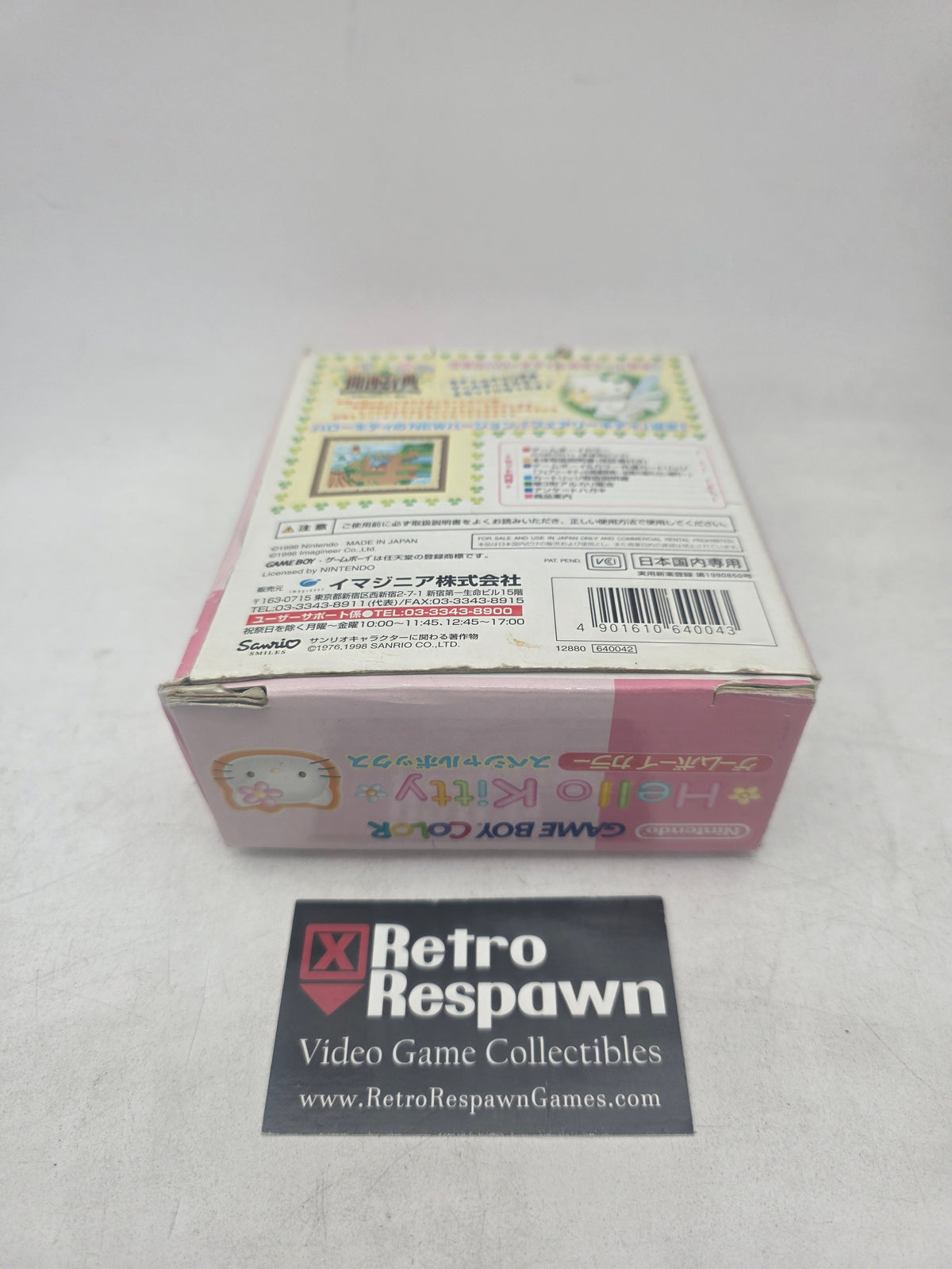 [Backlit OLD MOD] Hello Kitty Gameboy Color - JP Gameboy Color (Complete)