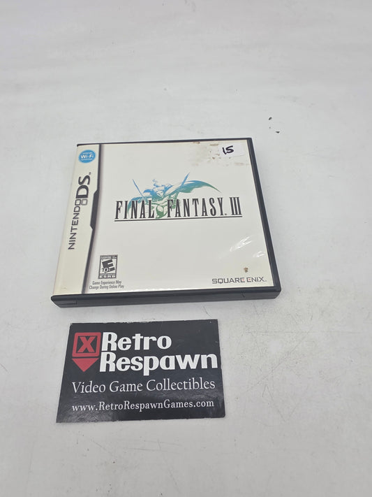 Final Fantasy III - Nintendo DS (Missing Manual)