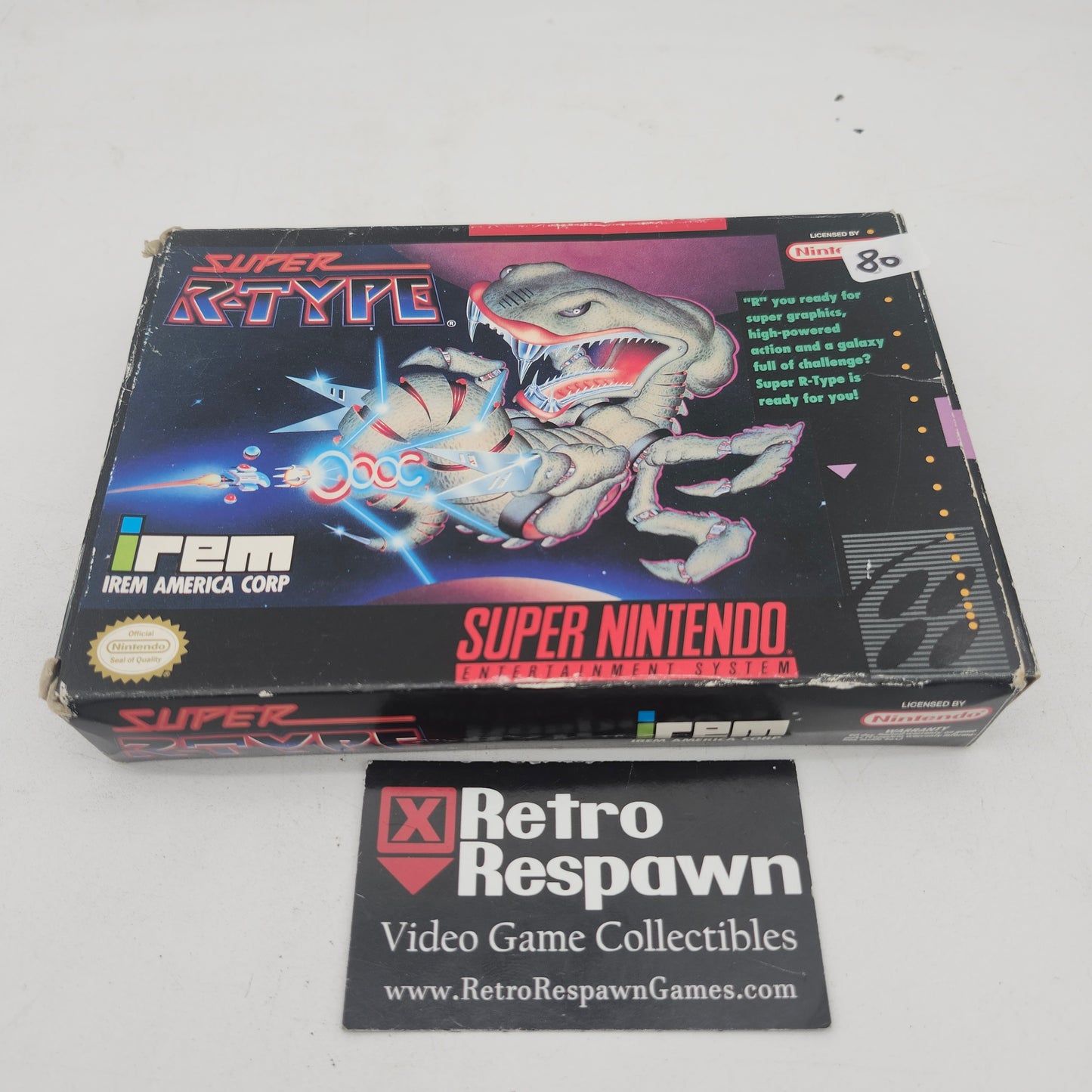 Super R-Type - Super Nintendo (Complete)