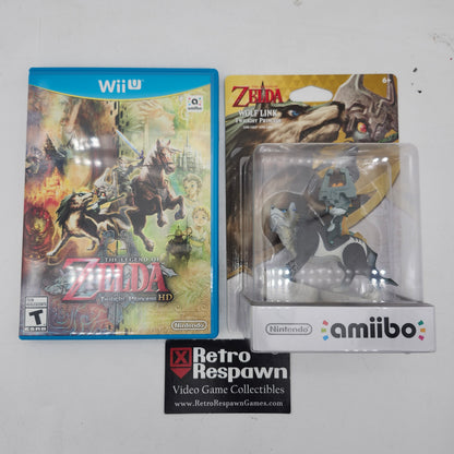 Zelda Twilight Princess HD [amiibo Bundle] - Wii U (Complete)
