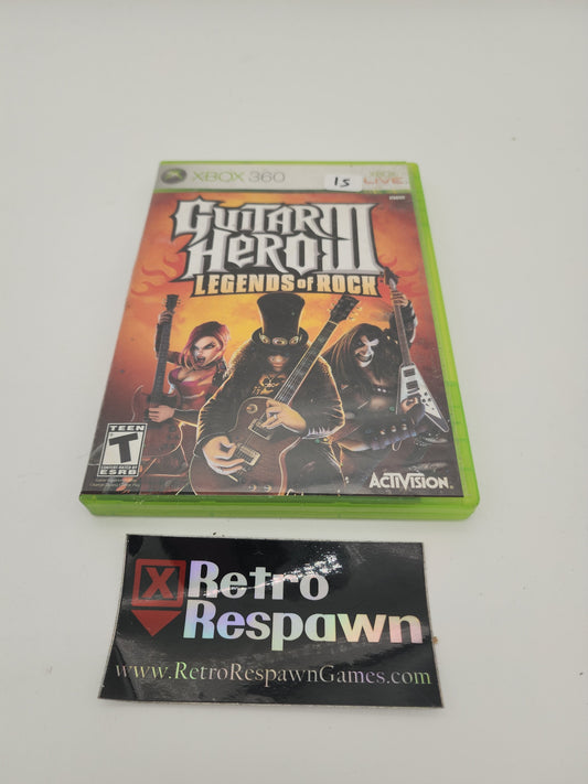 Guitar Hero III Legends of Rock - Xbox 360 (Complete)