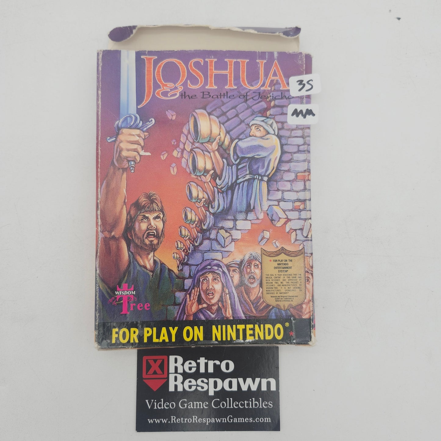 Joshua the Battle of Jericho - NES (Missing Manual)