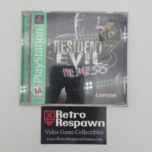 Resident Evil 3 Nemesis - Playstation (Complete)