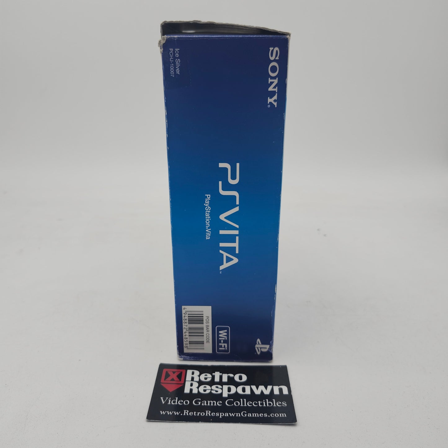 Ice Silver PsVita 1000 PSO2 Bundle - JP Playstation Vita (Complete/No Game)