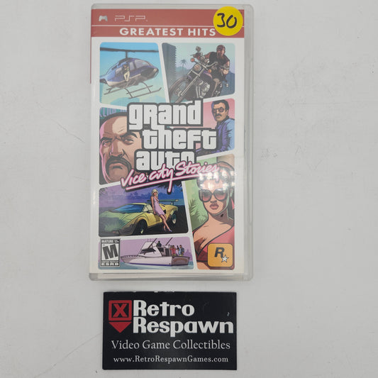 Grand Theft Auto Vice City Stories [Greatest Hits] - PSP (Complete)
