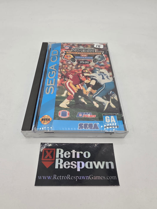 NFL Greatest Teams - Sega CD (Complete)
