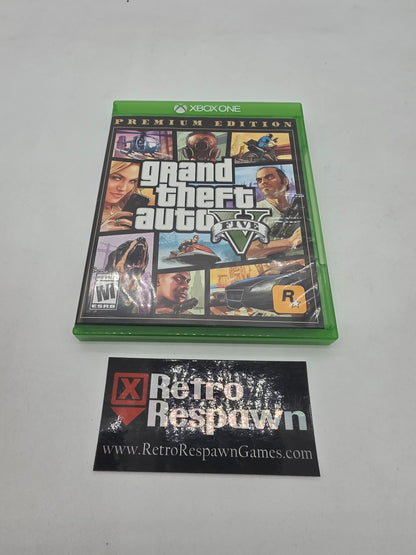 Grand Theft Auto V [Premium Edition] - Xbox One (Complete)
