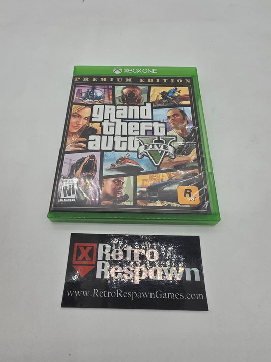 Grand Theft Auto V [Premium Edition] - Xbox One (Complete)