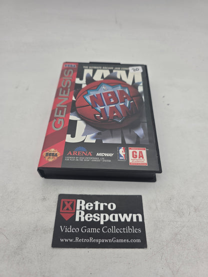 NBA Jam - Sega Genesis (Complete)