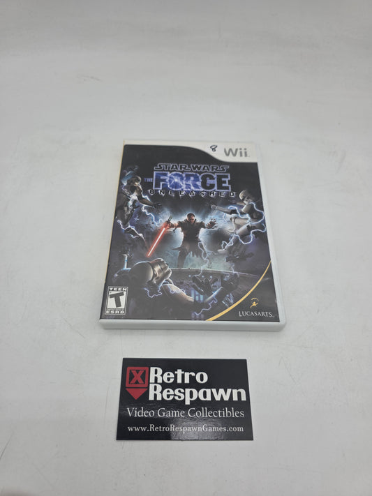 Star Wars The Force Unleashed - Wii (Complete)