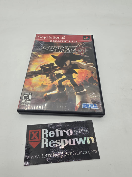 Shadow the Hedgehog [Greatest Hits]- Playstation 2 (Complete)