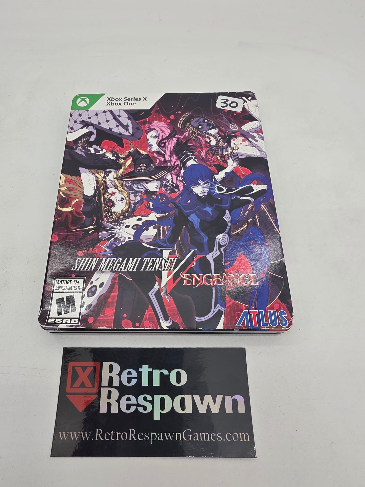 Shin Megami Tensei V: Vengeance [Steelbook] - Xbox One/Xbox Series X (Complete)