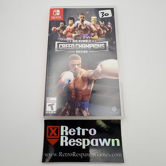 Big Rumble Boxing: Creed Champions - Nintendo Switch (Complete)