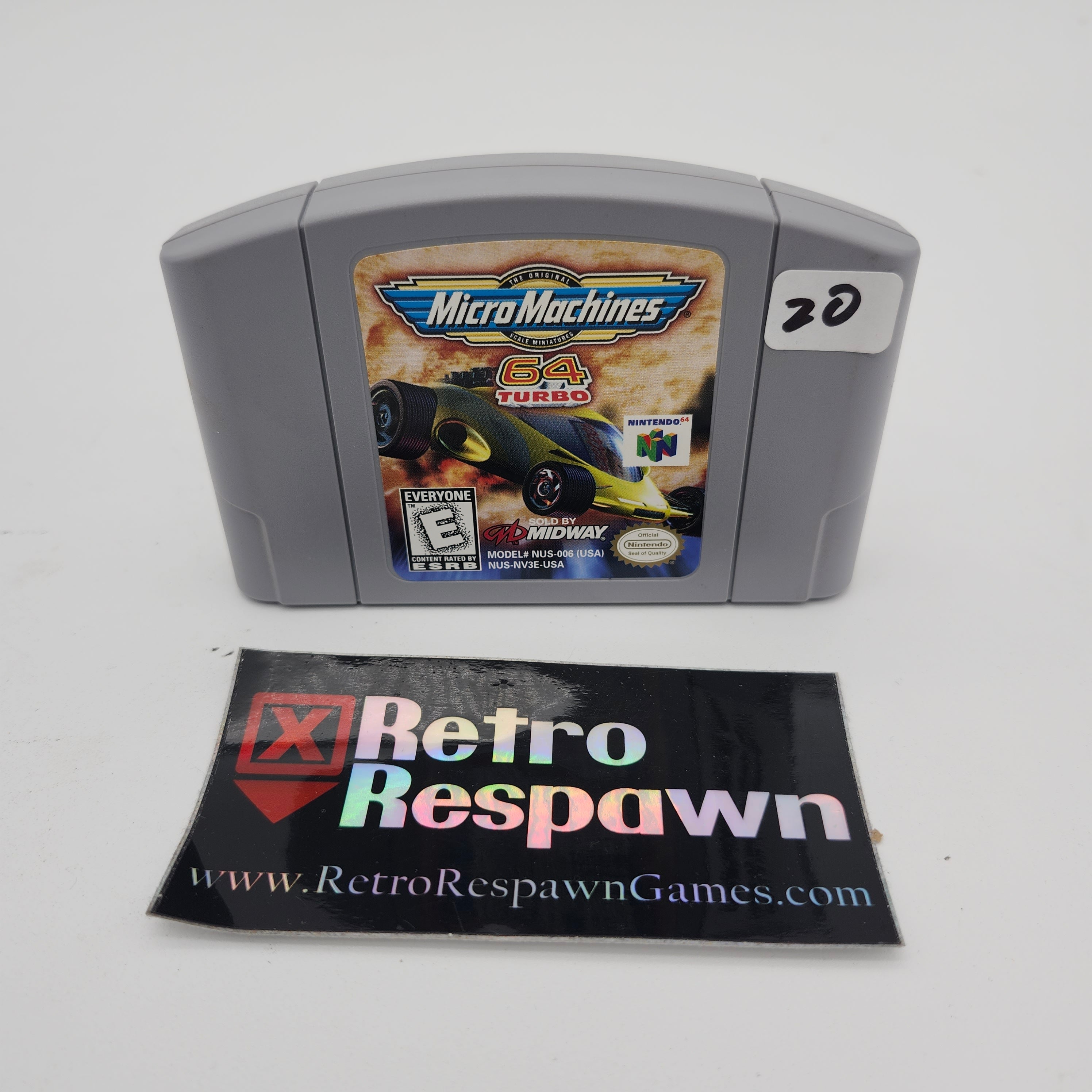 Micro Machines Nintendo 64 (Game Only) Retro Respawn