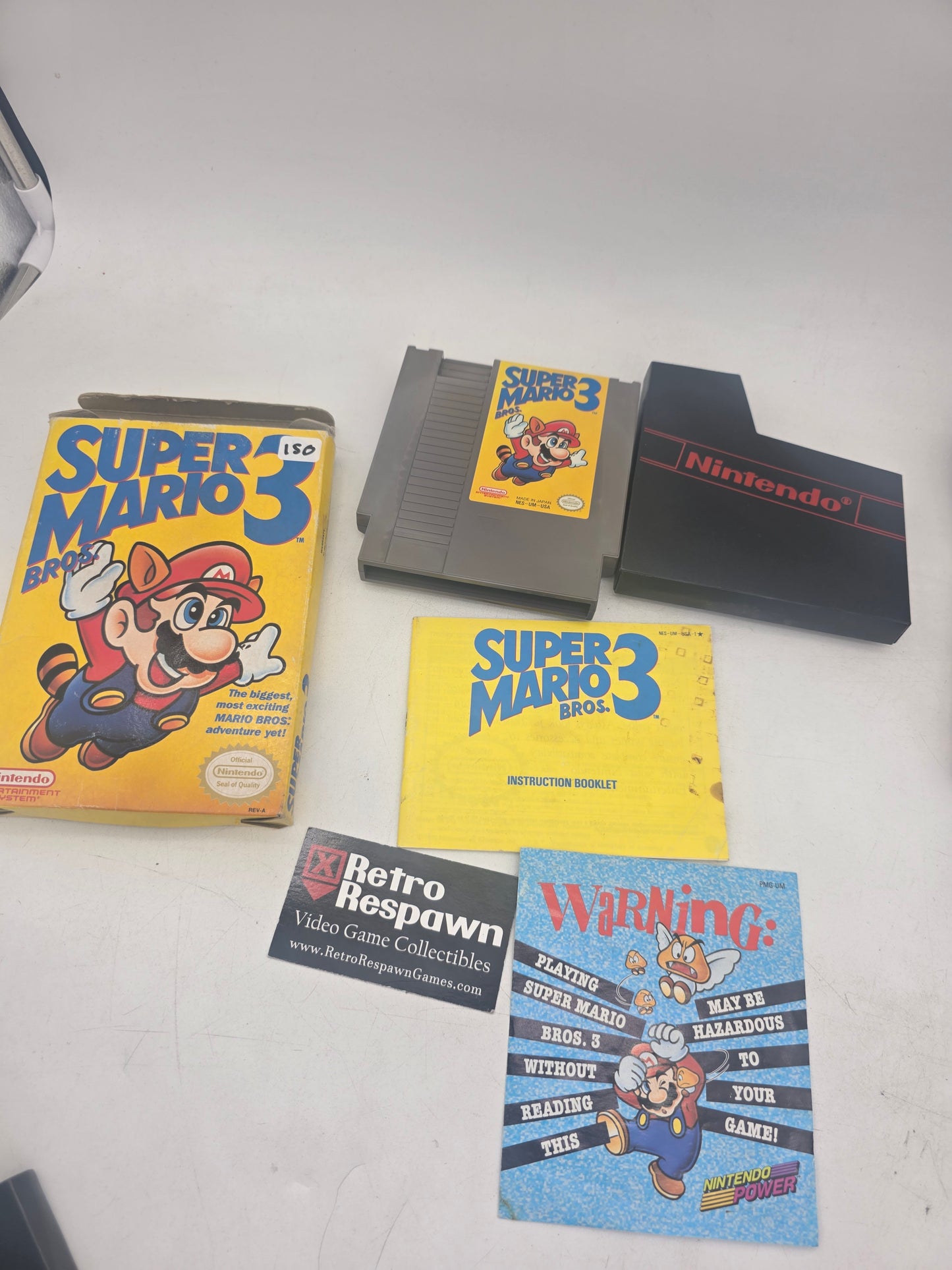 Super Mario Bros. 3 [Left Bros] - NES (Complete/ LOOK AT ALL PICTURES)