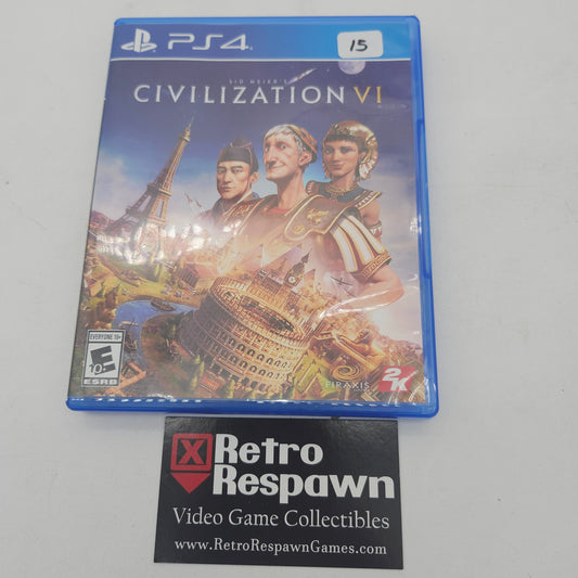 Civilization VI - Playstation 4 (Complete)