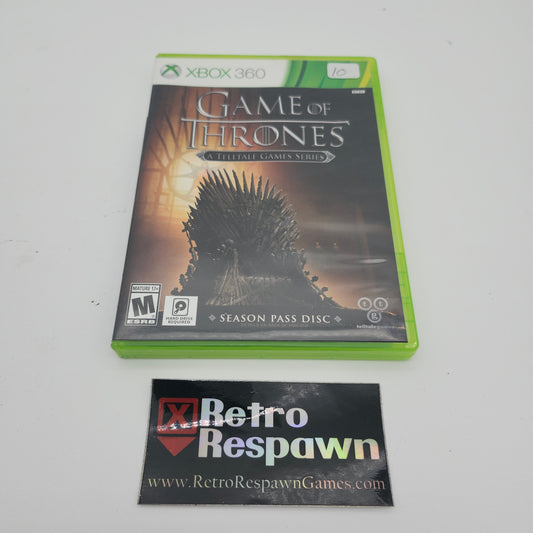 Game of Thrones A Telltale Games Series - Xbox 360 (Complete)