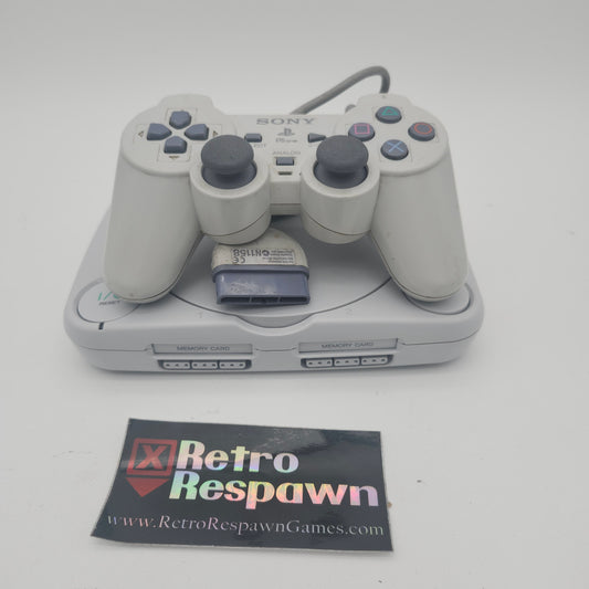 Playstation One Console - Playstation (Console, Controller, all the Wires + Memory Card)