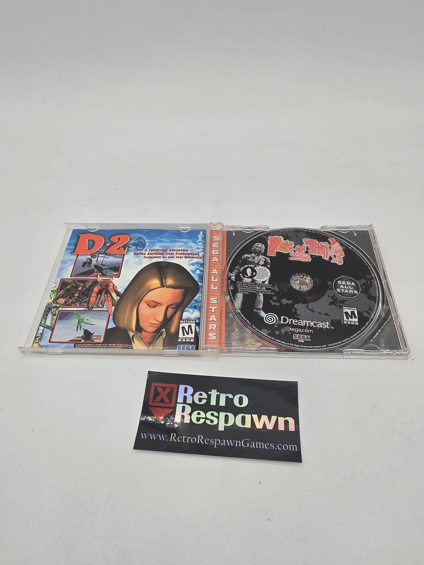 The House of the Dead 2 - Sega Dreamcast (Complete)