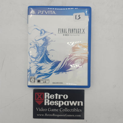 Final Fantasy X HD Remaster - JP Playstation Vita (Complete)