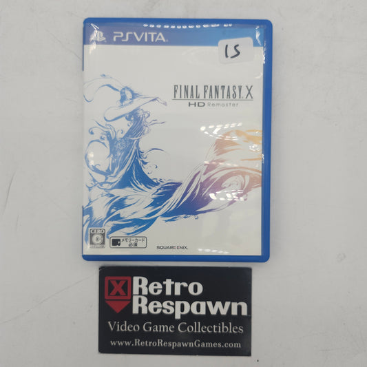 Final Fantasy X HD Remaster - JP Playstation Vita (Complete)