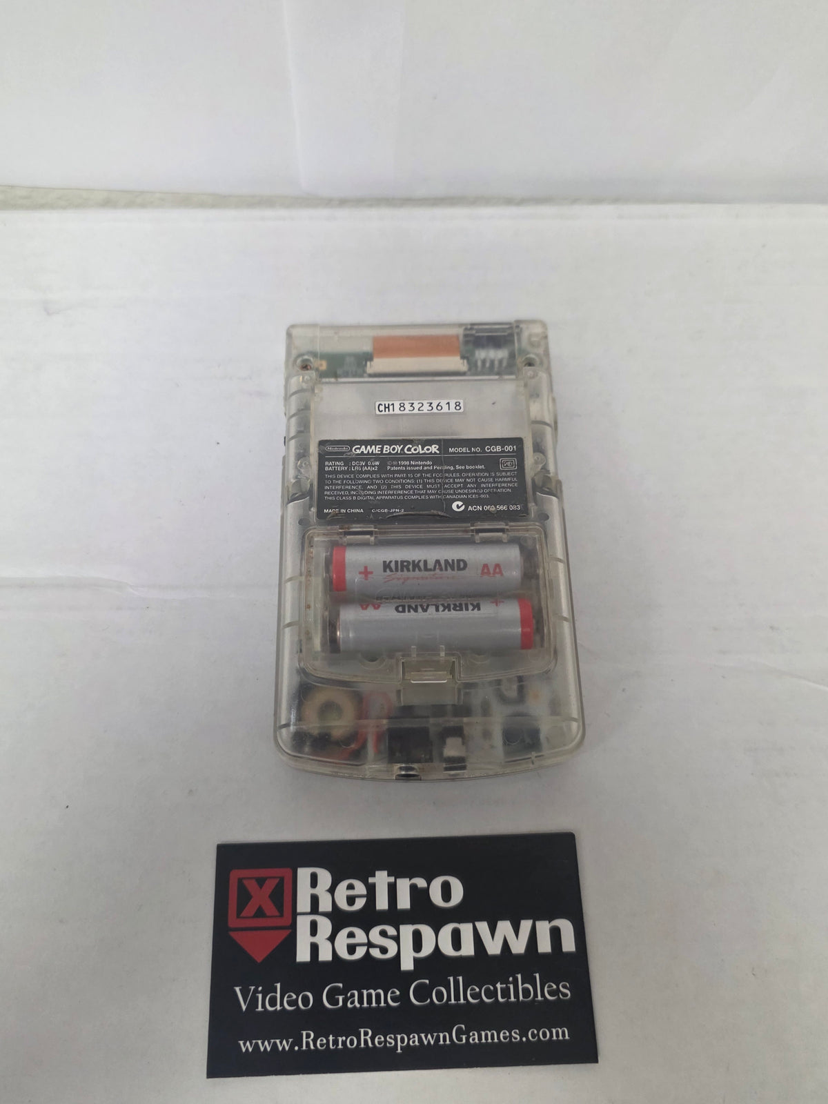 Game Boy Color [Clear] - JP GameBoy Color (Console Only)