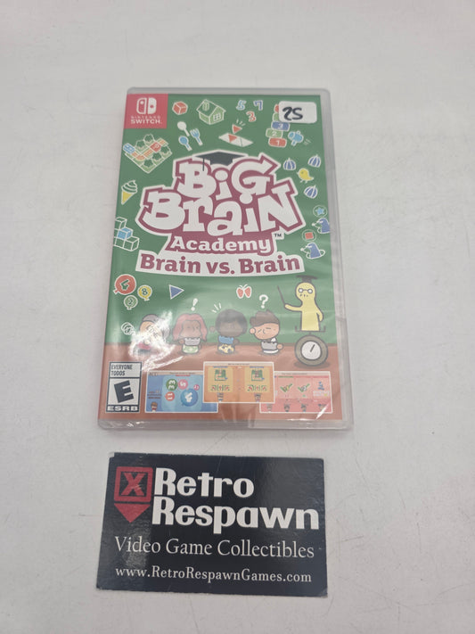 Big Brain Academy: Brain vs. Brain - Nintendo Switch (Sealed)