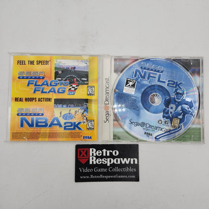 NFL 2K - Sega Dreamcast (Complete)
