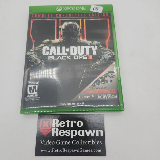 Call of Duty Black Ops III [Zombie Chronicles] - Xbox One (Complete)