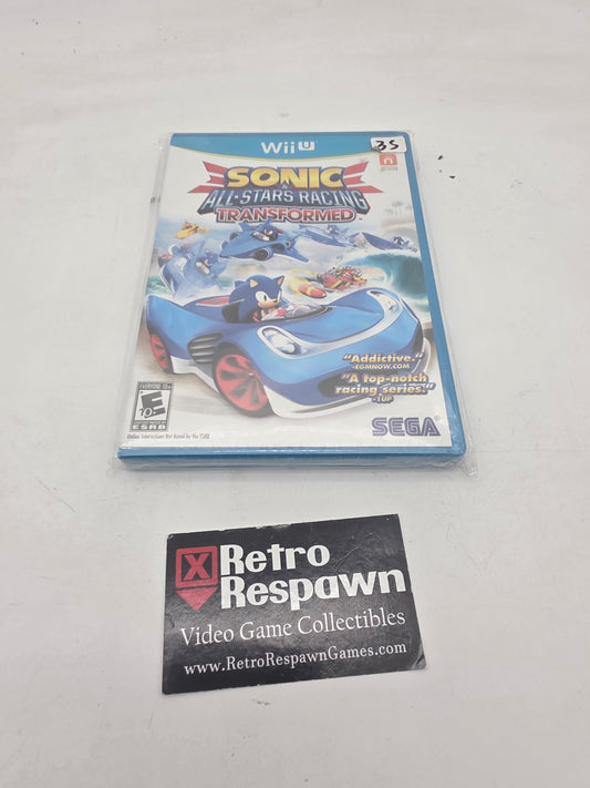 Sonic & All-Stars Racing Transformed - Wii U (Sealed)