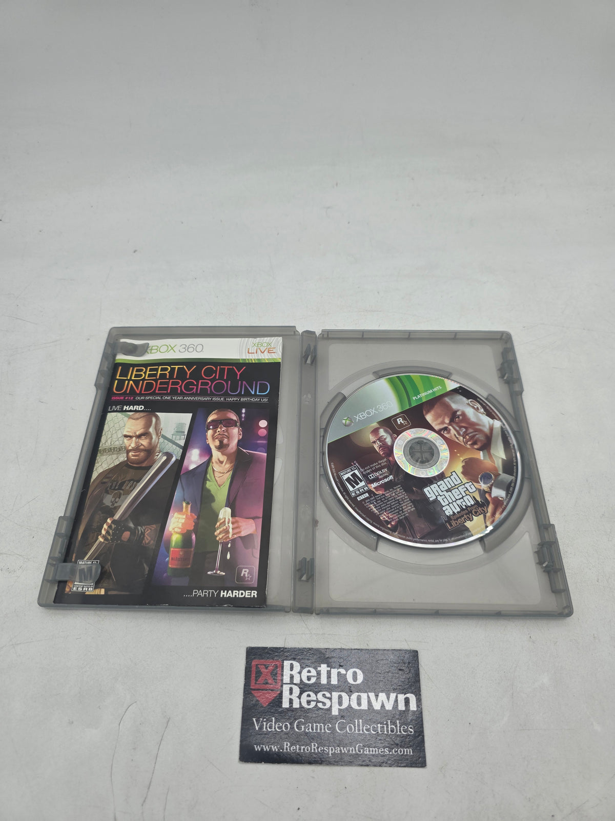 Grand Theft Auto: Episodes from Liberty City [Platinum Hits] - Xbox 360 (Complete)