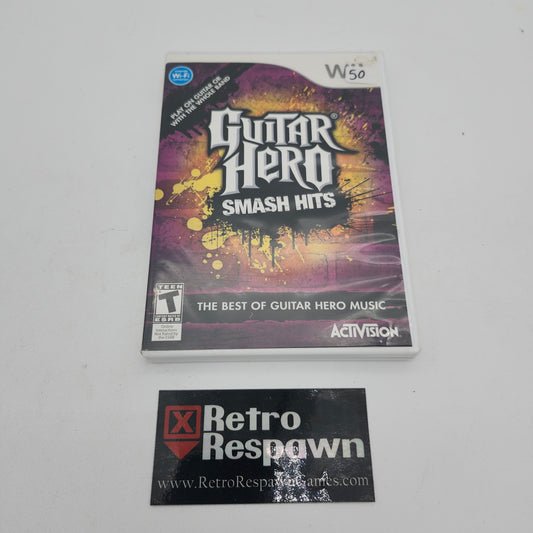 Guitar Hero Smash Hits - Wii (Complete)