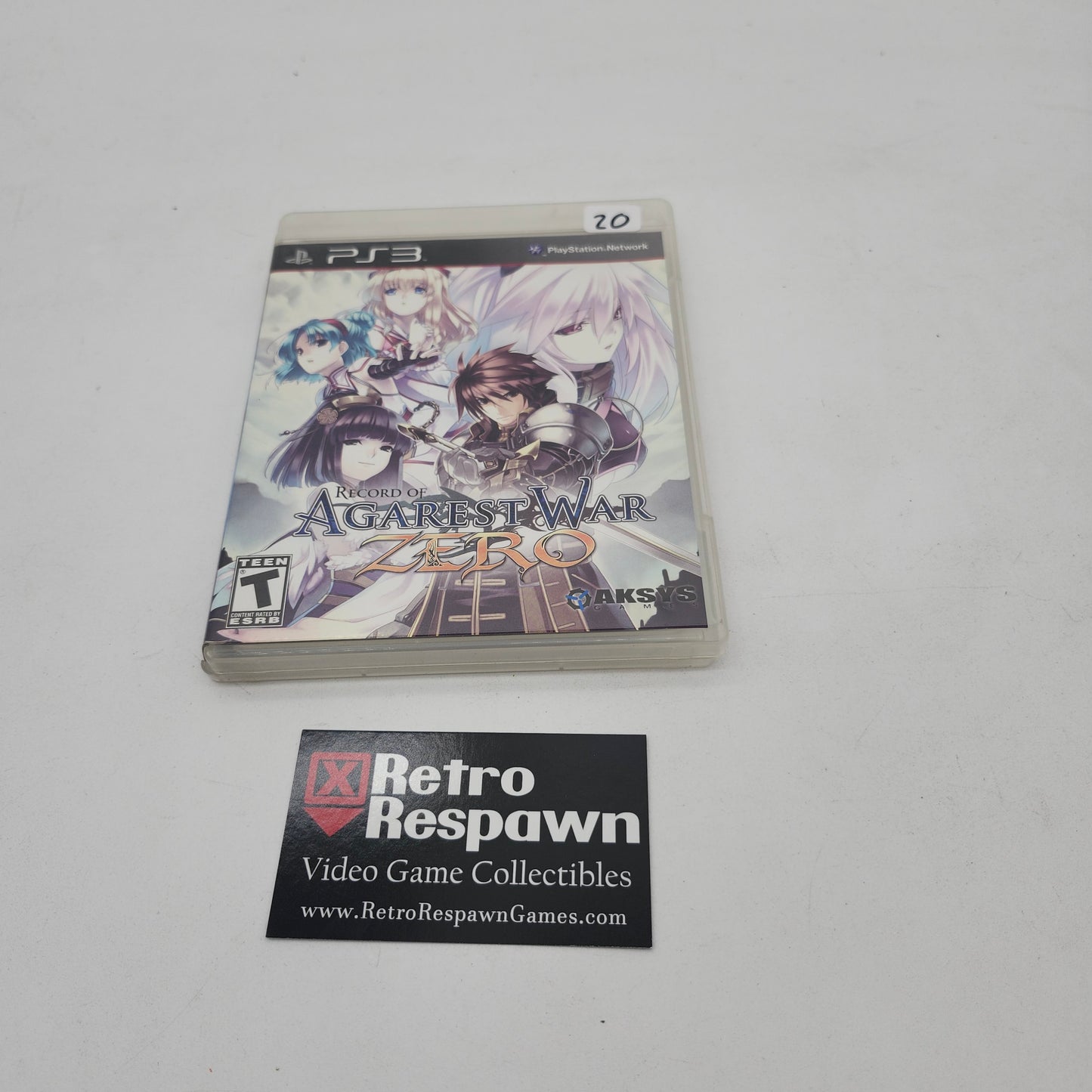 Record of Agarest War Zero - Playstation 3 (Complete)