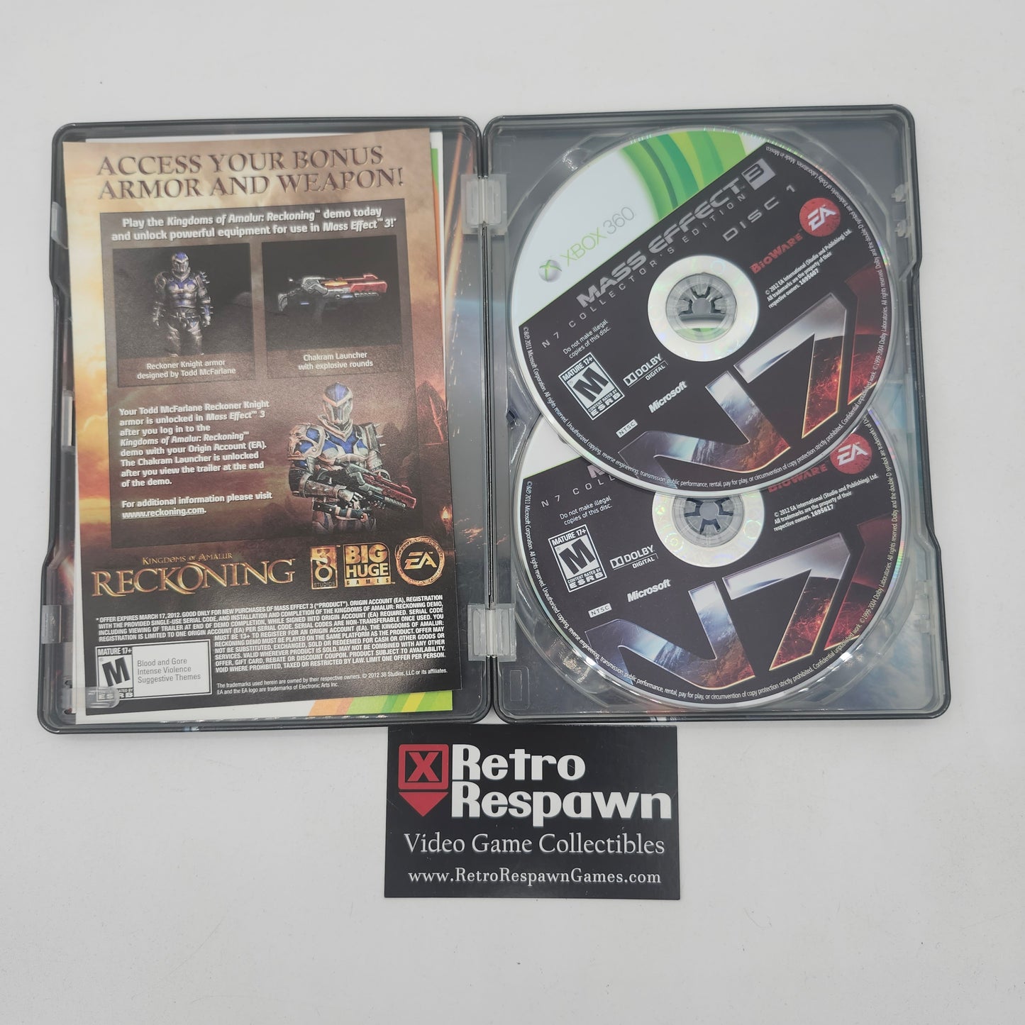 Mass Effect 3 [N7 Collector's Edition] - Xbox 360 (Complete)