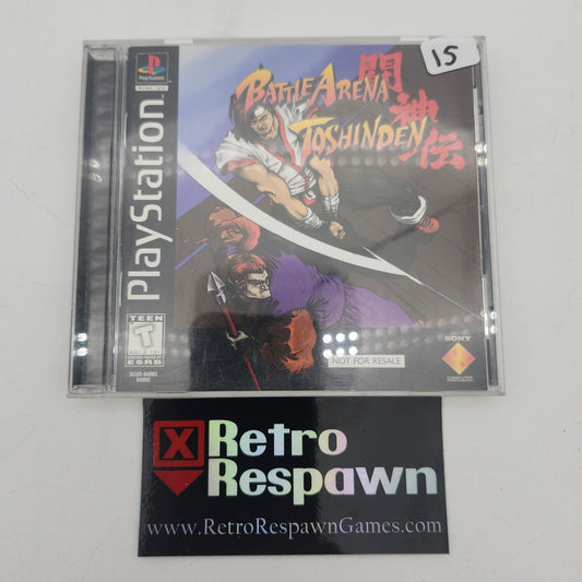 Battle Arena Toshinden - Playstation (Complete)