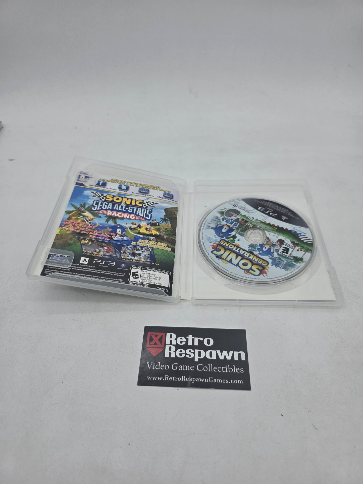 Sonic Generations - Playstation 3 (Complete)