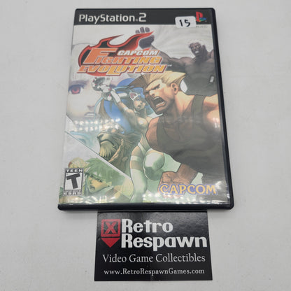Capcom Fighting Evolution - Playstation 2 (Complete)