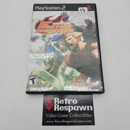 Capcom Fighting Evolution - Playstation 2 (Complete)