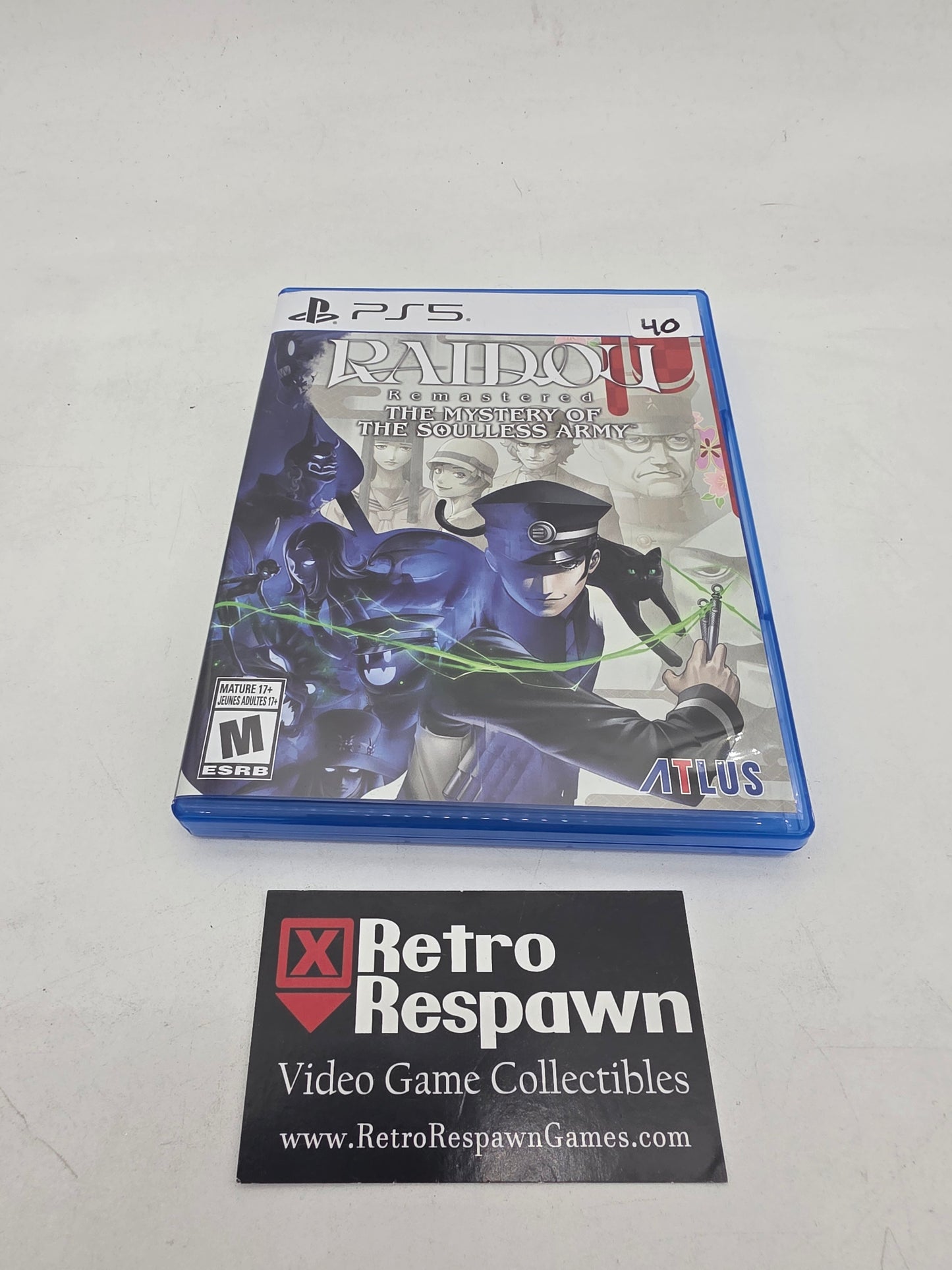 Raidou Remastered: The Mystery of the Souless Army - Playstation 5 (Complete)