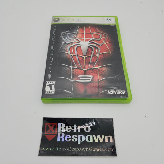 Spiderman 3 - Xbox 360 (Missing Manual)