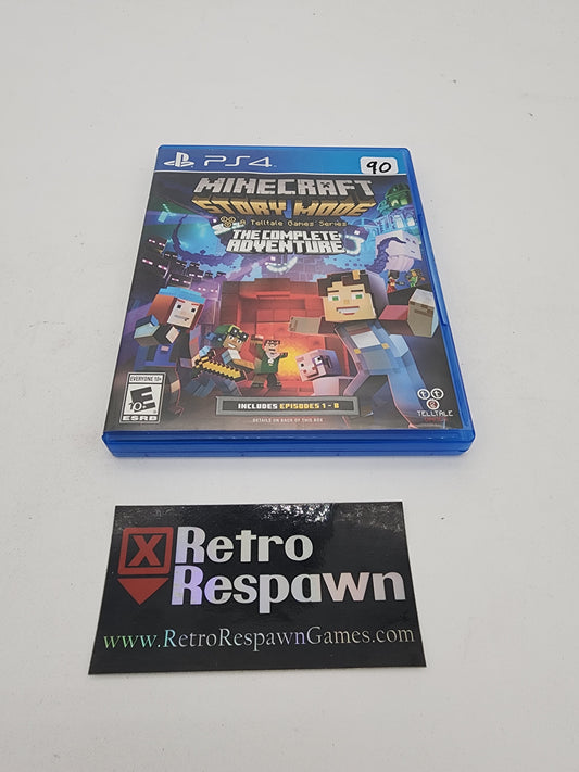 Minecraft: Story Mode Complete Adventure - Playstation 4 (Complete)