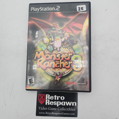 Monster Rancher 3 - Playstation 2 (Missing Manual)