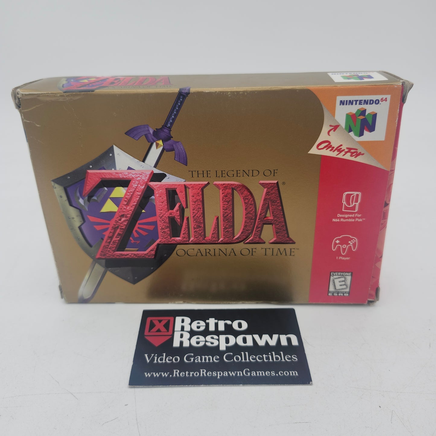 Zelda Ocarina of Time - Nintendo 64 (Complete)